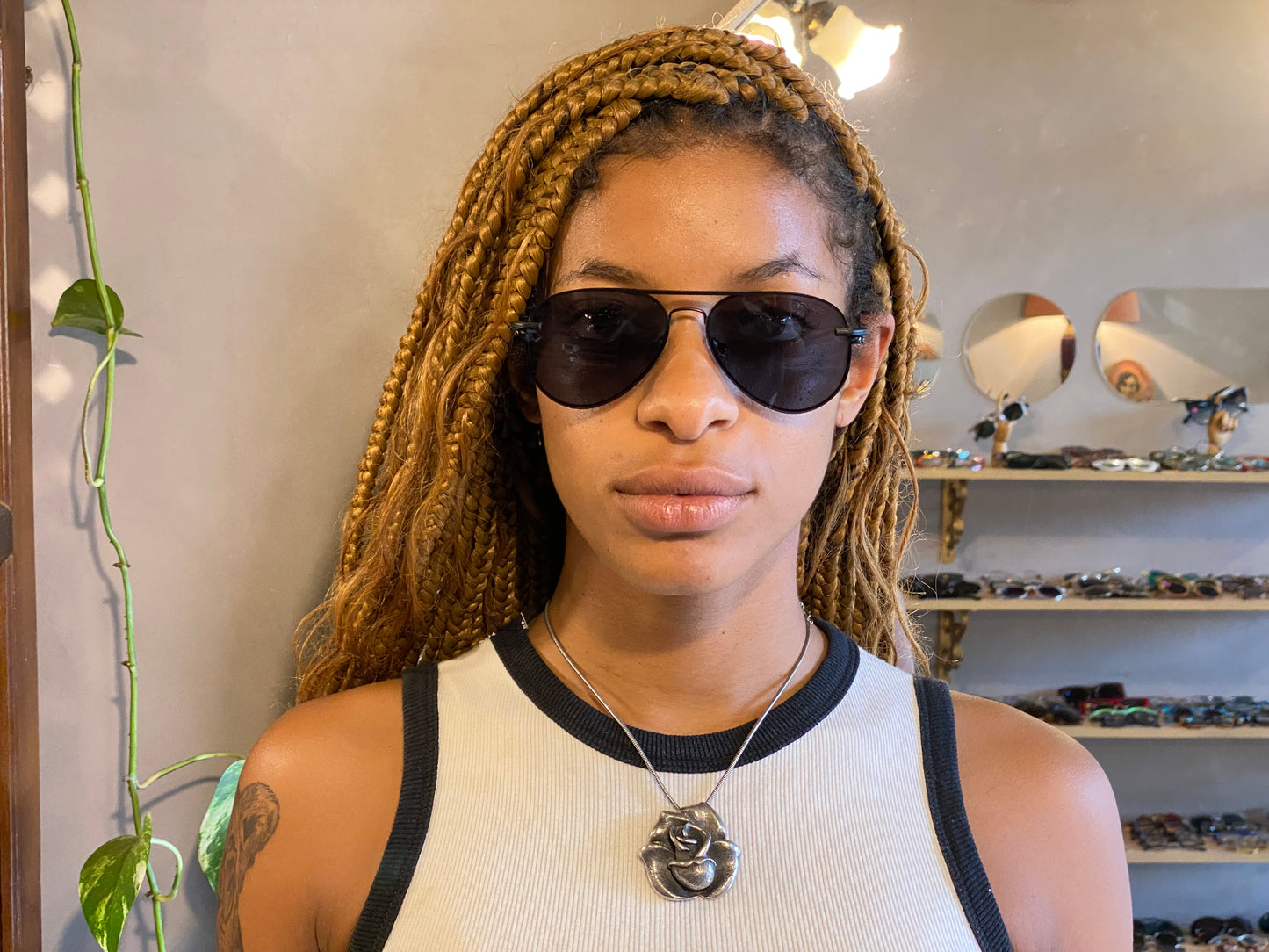 clipon aviador black