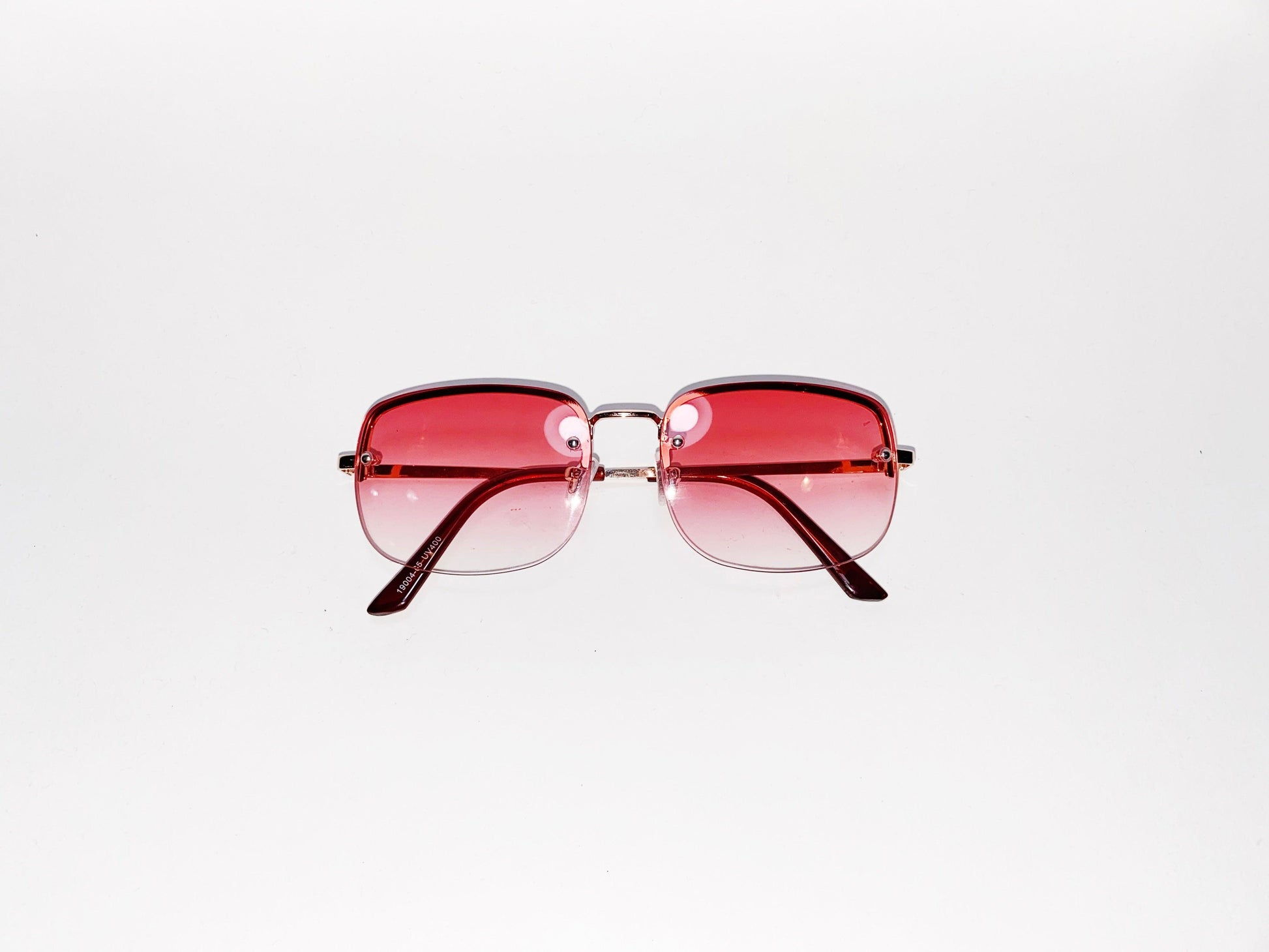 y2k red promo - brechó do óculos